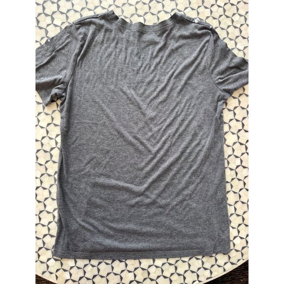 Dolly Parton Graphic T-Shirt Medium Gray Splatter Design Cotton Bl Leopard Print - Picture 3 of 6